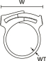 Hellermann SNP22-PA66GF13-BK(100) 