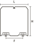 Hellermann HTWD-BWR-60X80-PC/ABS-BK(20) 