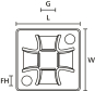 Hellermann QM20APT-I-PA66-BK(100) 