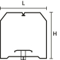 Hellermann HTWD-BWR-60X80-PC/ABS-BK(20) 