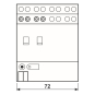 JG KNX Schaltaktor 2fach   2302.16 REGHM 