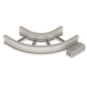  Flachbogen 90  halogenfrei grau 135x400 