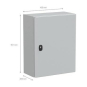 GS WANDSCHRANK 7035          NSYS3D5420P 