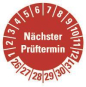 HEIN 185765 Prüfplakette NP 