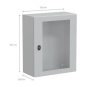 GS Wandschrank 7035          NSYS3D6525T 