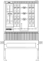 Hager Wandler-u.Messschrank    ZAW102CA6 
