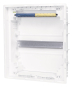 f-tronic HW Kleinverteiler 1r  HWV12+2ST 
