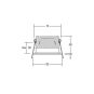BRUM LED-Einbaustrahler         39116073 