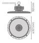 Ledvance HB P 200W 840 70DEG IP66 PS 
