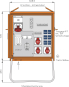 WALT Anschlussverteiler 55kVA    WV0362A 