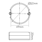 Nobile EL-8R-350 nicht dim    8999028352 