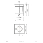 EVN Bodeneinbau -quad. -         679435A 