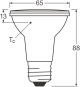 LEDV LED Reflektor 6,4-50W/927 dimmbar 