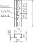 OBO CML3518P0400FS Profilschiene gelocht 