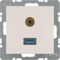 BER USB / 35 mm Audio Steckdo 3315398989 