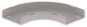Unex Flachbogen 90° halogenfrei 66210-48 