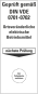 HEIN 178140 Grundplakette DIN-VDE 