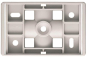 Weidmüller CC-H 85/54 GR Gerätemarkierer 