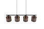 Trio PL DAVOS, 4xE14,          R31554041 