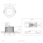 EVN LED Deckeneinbau rund    LC441501D2W 