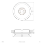 EVN LED Einbauleuchte, rund,6W L23061302 