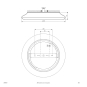 EVN LED Anbauleuchte IP54 weiß L40300125 