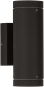 ALBE Wandstrahler 2seitig schwarz 662198 