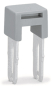 WAGO 280-409 Brücker,isoliert,grau 
