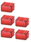 SIEM Kappen-Set f.Taster 5TE48   5TG8061 