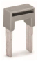 WAGO 284-409 Brücker,isoliert,grau 