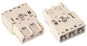 WAGO 770-233 Stecker,3-polig,weiß 