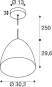 SLV PARA CONE 20 Pendelleuchte   1008130 