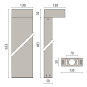 PIL Poller und Gartenleuchte     304614 