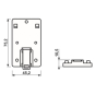 Jung Montageadapter REG           MA-REG 