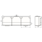 JG APWG WG 600 Schuko-Steckd. 623NAW 