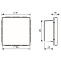 JG KNX Objektregler m. Tast LS 2178 ORTS 