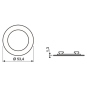 Jung PMMDR38SWM Designring  PMM DR38 SWM 