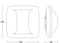 Steinel    PRAESENZMELDER HALLWAY KNX DE 