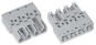 WAGO 770-254 Stecker,4-polig,grau 