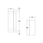BRUM Wandleuchte Cliq Up+Down   60127183 