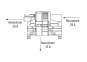 WAGO 770-7105 Linect -T-Steckverbinder, 