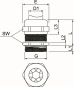 OBO V-TEC VM20 EMV-K Kabelverschraubung 