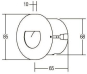 BRUM LED-Wandeinbaul. Edelstahl 10128203 