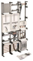 Hager Wandler-Komplettfeld      UF53WBW1 