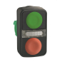 Schneider Leucht-Doppeldruck ZB5AW7A3740 