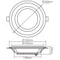 Nobile LED Glas Panel 160 R   1560906012 