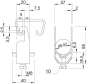 OBO 2056U 52 FT Bügelschelle 46-52mm St 