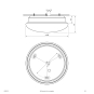 EVN LED Anbauleuchte -rund -  L180080125 
