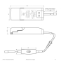 EVN LED Einbaupanel-rund-ws-   LTR170125 