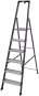 KRAU SECURO-Alu-Leiter 6 Stufen   126443 